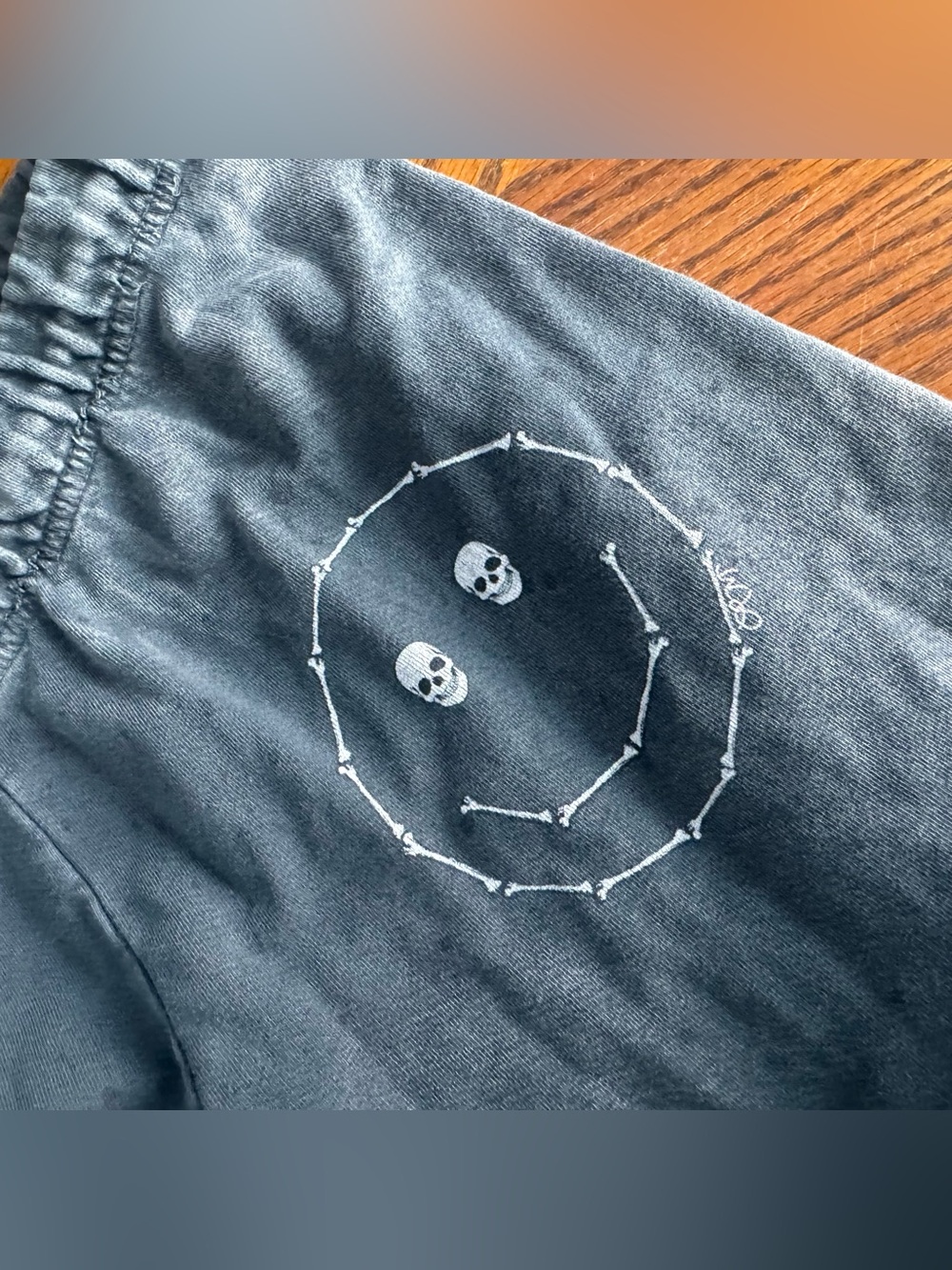 Lauren Moshi Sweatpants with Stars smiley faces - Picture 3 of 6